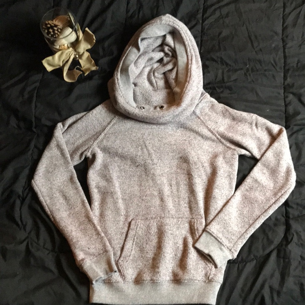 Hooded sweatshirt, Heather patterned and cozy!!